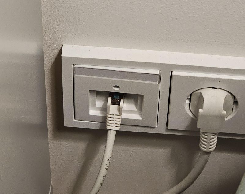 Cableado de red instalado en Hospitalet de Llobregat