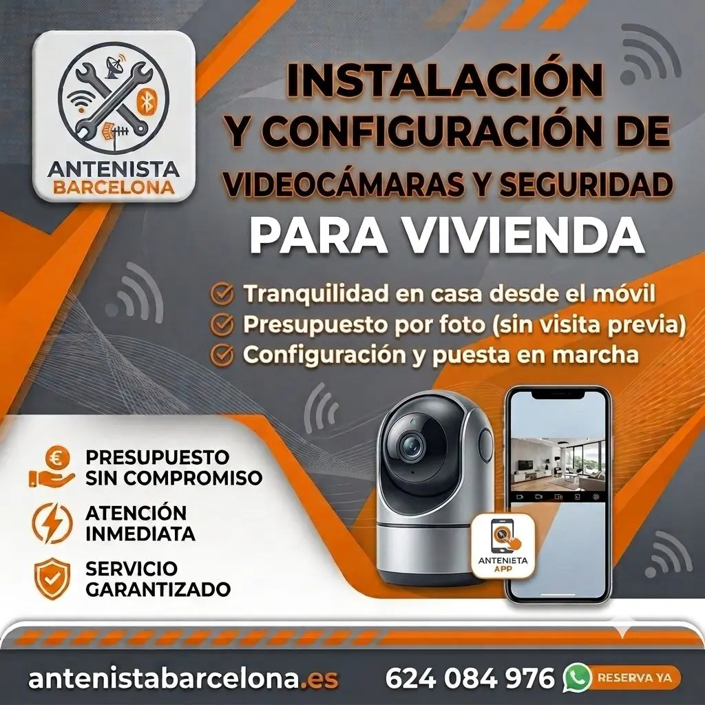 Camaras videovigilancia particulares en Barcelona