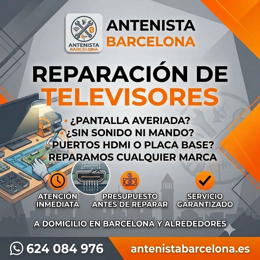 Reparacion televisores en Barcelona